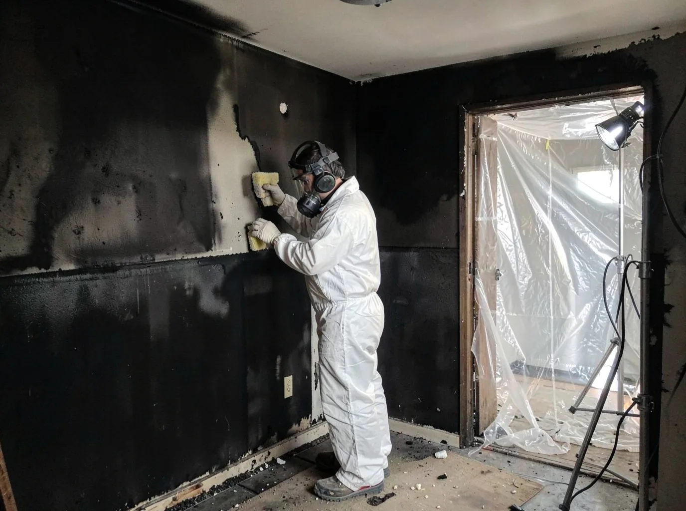 Fire Damage Restoration company in Marcellus, MI